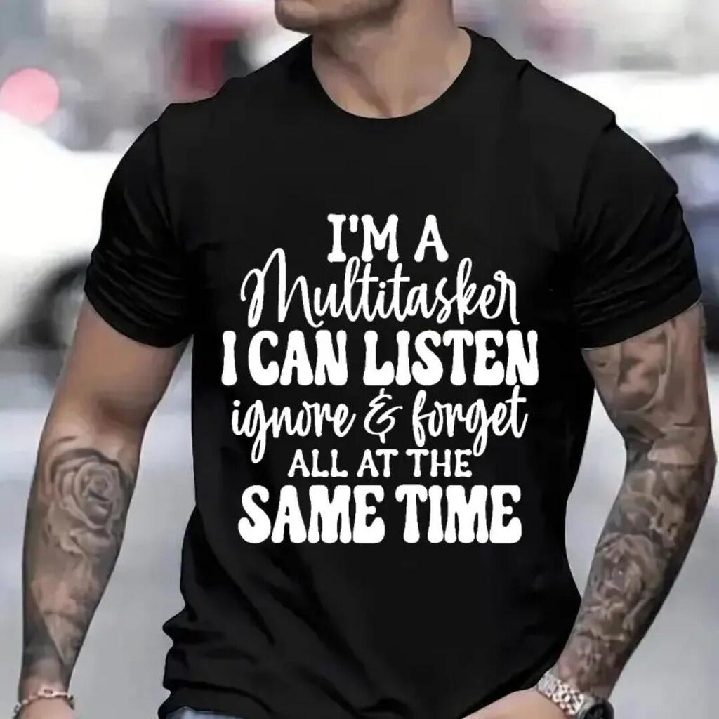 3D Printed Pattern Fun T-shirt, Men's and Women's Fashion Pattern T-shirt
