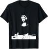 Mona Lisa DJ Art - Funny EDM Techno Rave Music T-Shirt