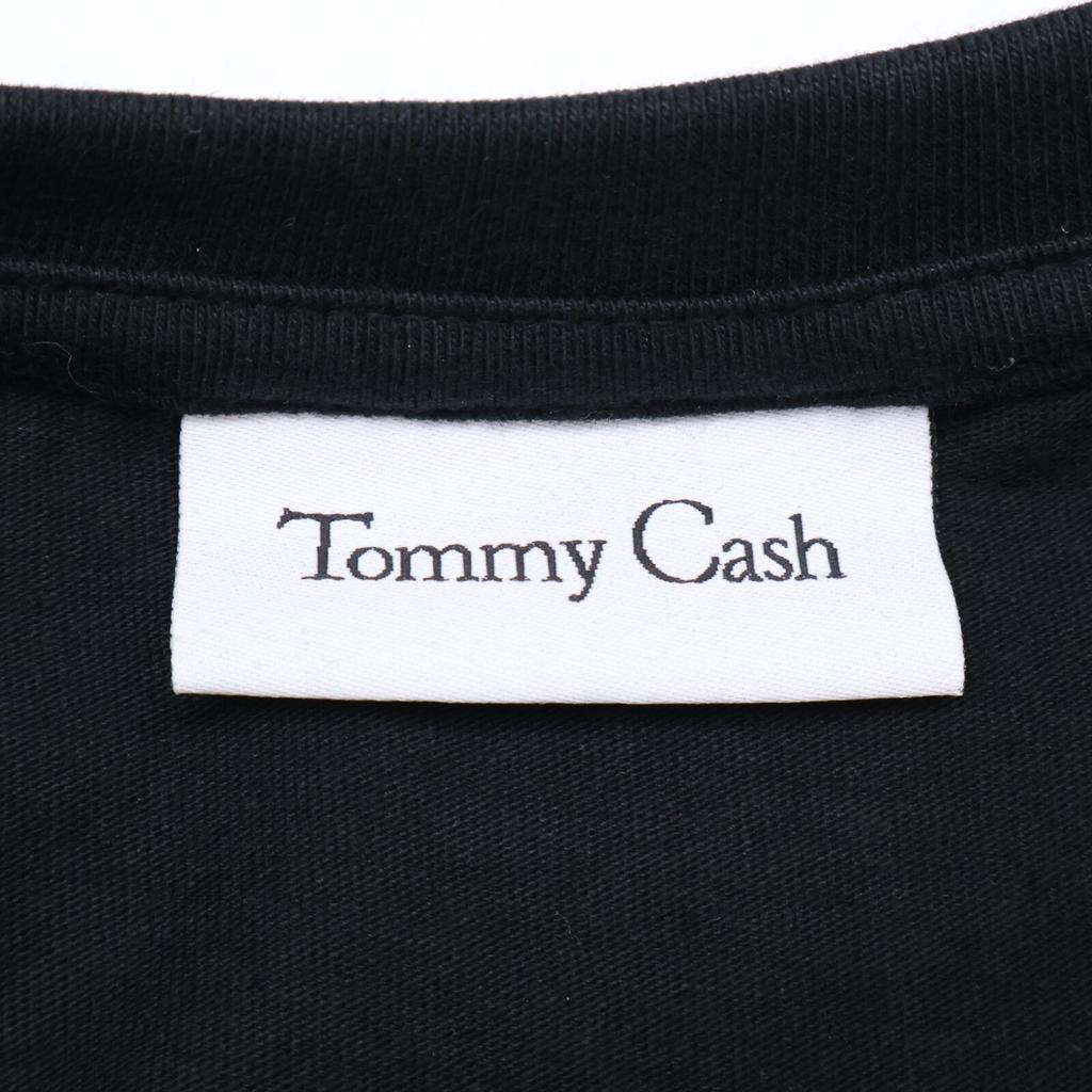 Maison Margiela ×Tommy Cash Black Logo T-shirt tops Not written blackUsed