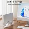 Modern Acrylic Support for Notebooks Acrylic Vertical Stand Simple Organizers for Books Stationery Notebook and More