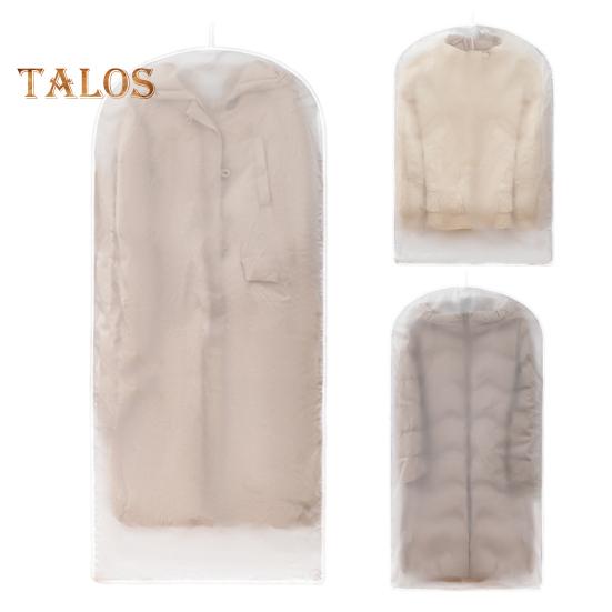 1/3 szt. Wiszące pokrowce na ubrania z samozaciskowym zamkiem błyskawicznym, duża pojemność, przezroczyste, oszczędzające miejsce, pokrowiec przeciwkurzowy na płaszcz puchowy, worki na ubrania
