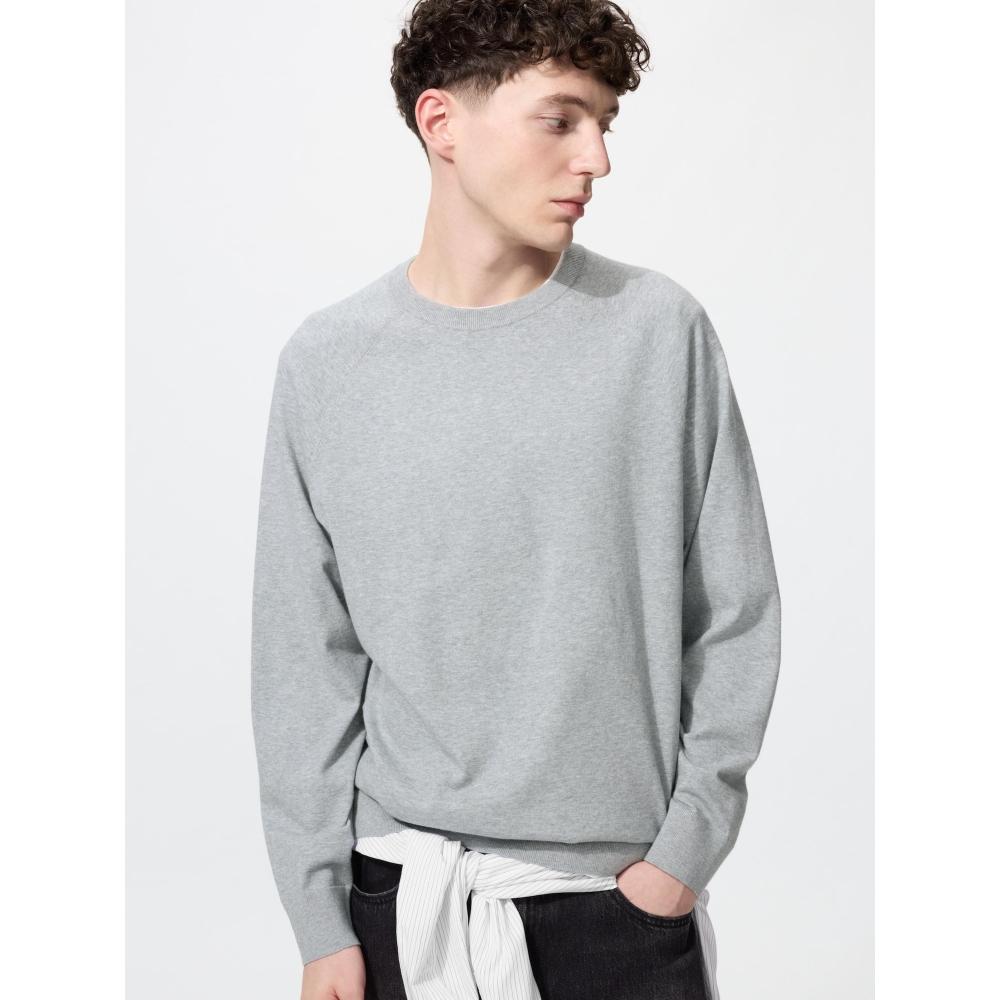 Uniqlo Japan Washable Crew Neck Sweater