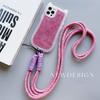 New Durable Twist Color Mobile Phone Universal Lanyard Diagonal Long Rope Shoulder Strap Neck Multi-Purpose Anti-Loss Rope