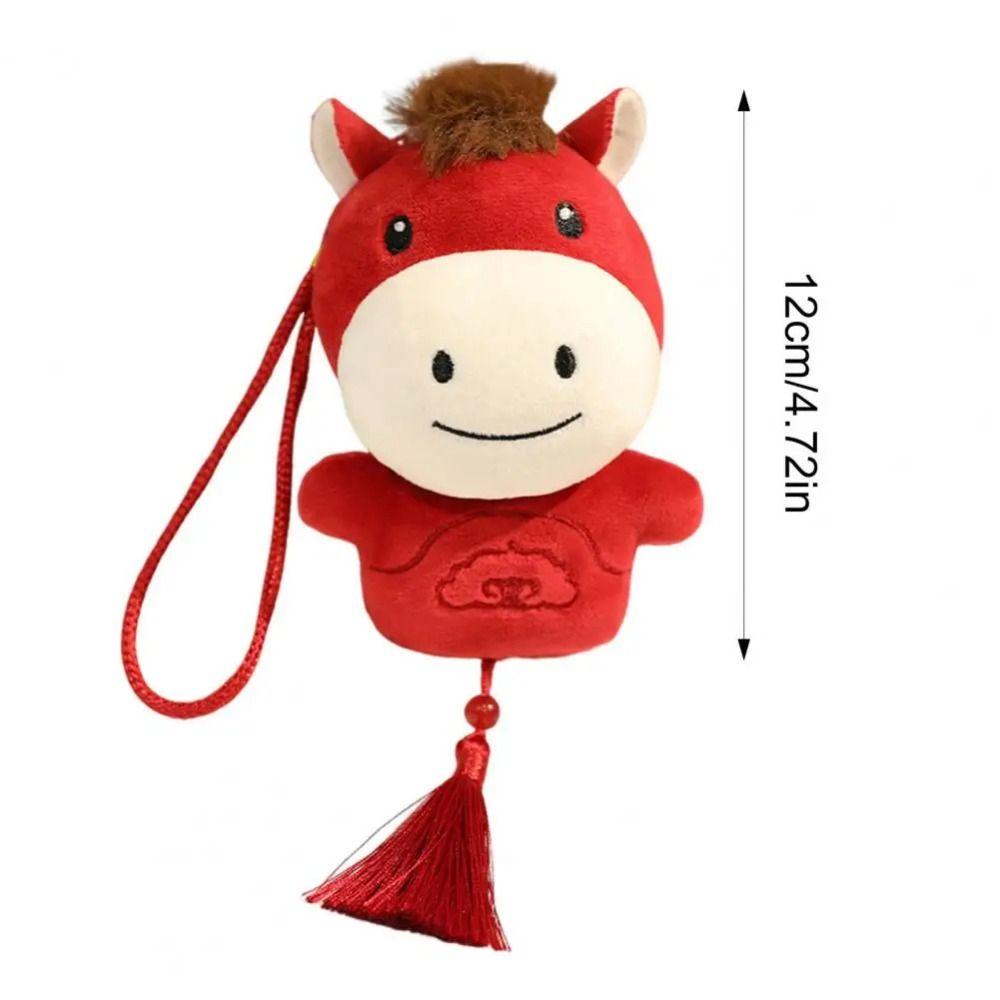 Kawaii Stuffed Animal Horse Plush Doll Soft Plush Horse Doll Pendant  Pony Pendant Gift