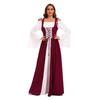 Plus Size Vintage Court Corset Gown for Women – European & American Masquerade Party Costume