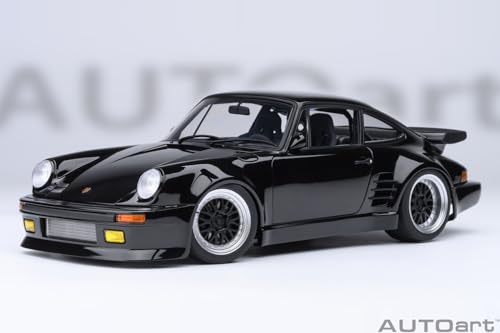 AUTOart 1/18 Scale Porsche 911 (930) Turbo "Wangan Midnight" Blackbird (Volume 1 Specification) Finished Product 78158
