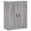 VidaXL Armoire murale sonoma gris 69,5x34x90 cm bois d'ingénierie 830402
