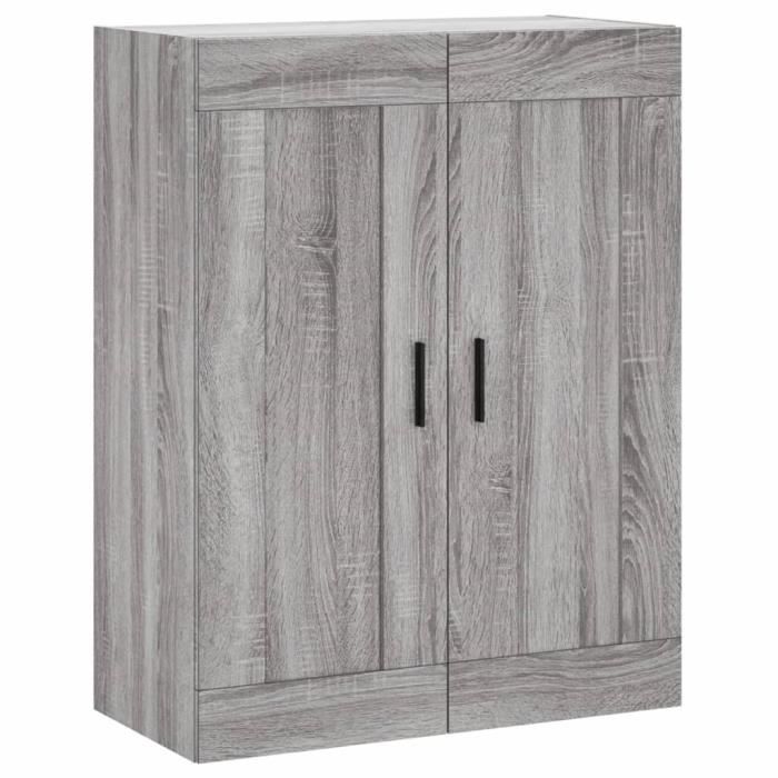 VidaXL Armoire murale sonoma gris 69,5x34x90 cm bois d'ingénierie 830402