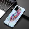 Colorful Feathers Case For Samsung Galaxy A53 A52 A52s A33 A32 A22 A13 5g A12 A03 A12 A50 A51 A70 A71 A72 A42 A11 Soft Tpu Cover