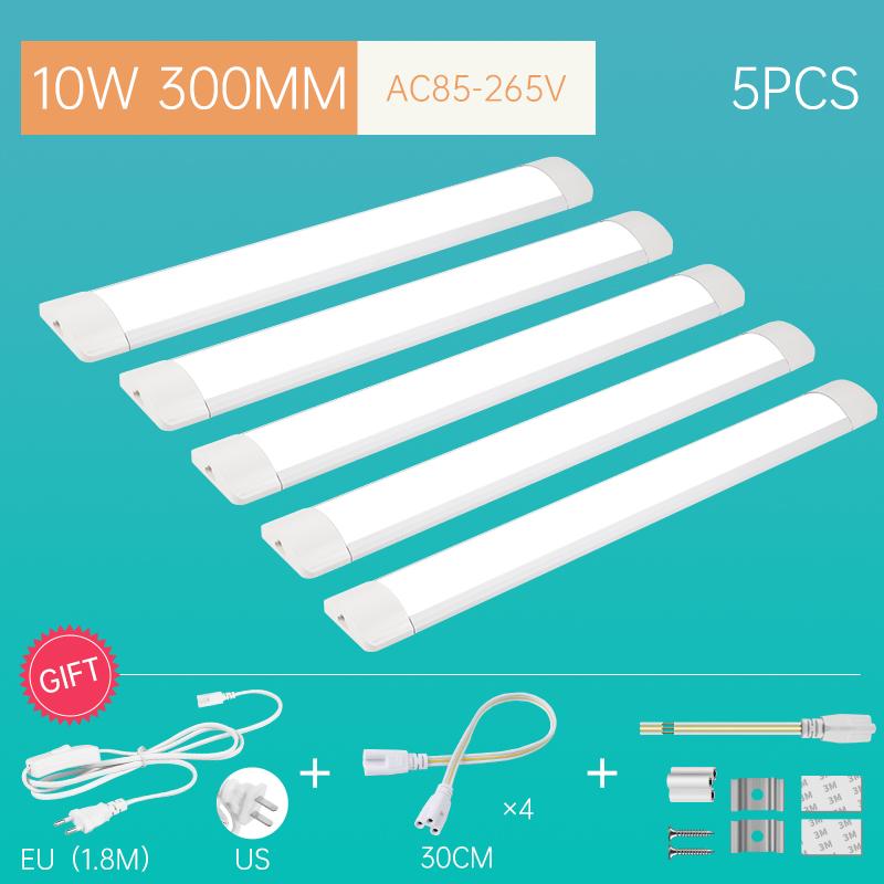 LED-Röhre 30cm T5 T8 Licht für Zuhause 220V LED-Lampenröhre Stange 10W 20W Kaltweiß Warmweiß 4ft LED-Röhrenlicht 500mm Röhrenbeleuchtung