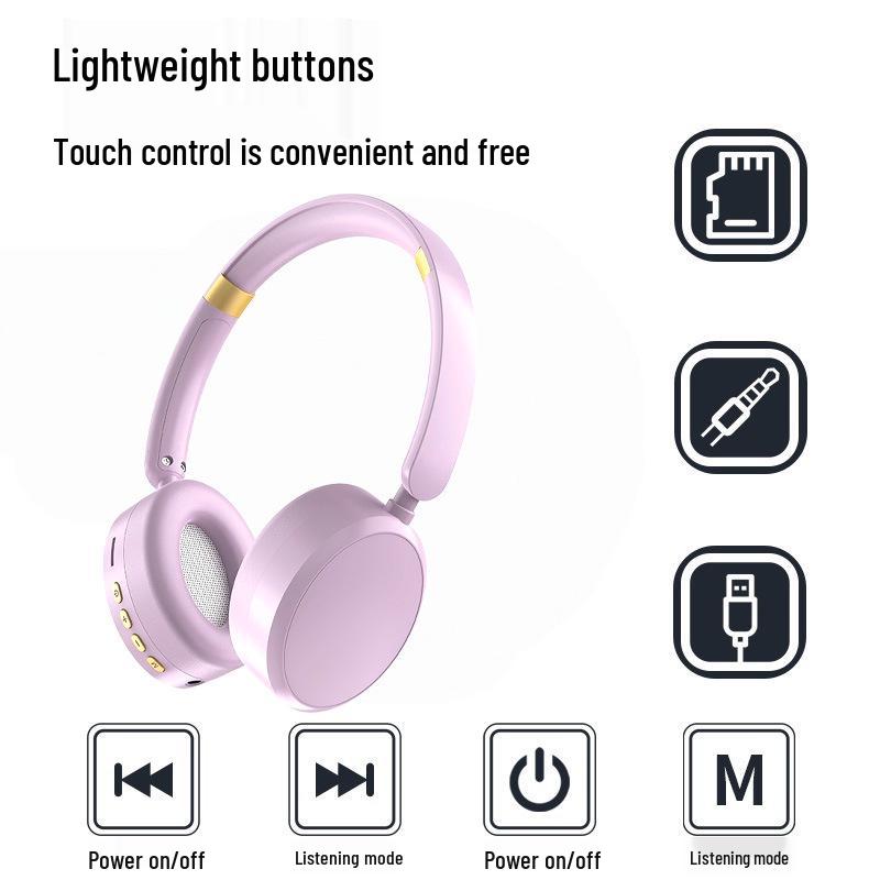 C1001 Wireless Bluetooth Headphones: Large Earcups, Smart Noise Cancelling, Long Battery Life, Ultra-Clear Calls.