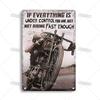 ARTISIAN Vintage Motorcycle Metal Tin Sign Decorative Plate Wall Art Metal Poster Bar Home Metal Plaque Studio Industrial Decor