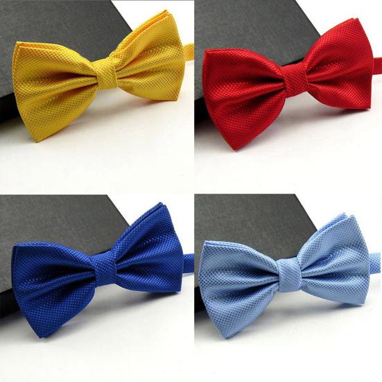 Bow Tie Handmade Durable Polyester Wedding Necktie for Wedding