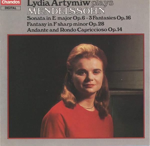 

CD FELIX MENDELSSOHNBARTHOLDY LYDIA Sonata In E Major Op.6 3 Fantasie CHAN8326 Chandos Japan Classical Used