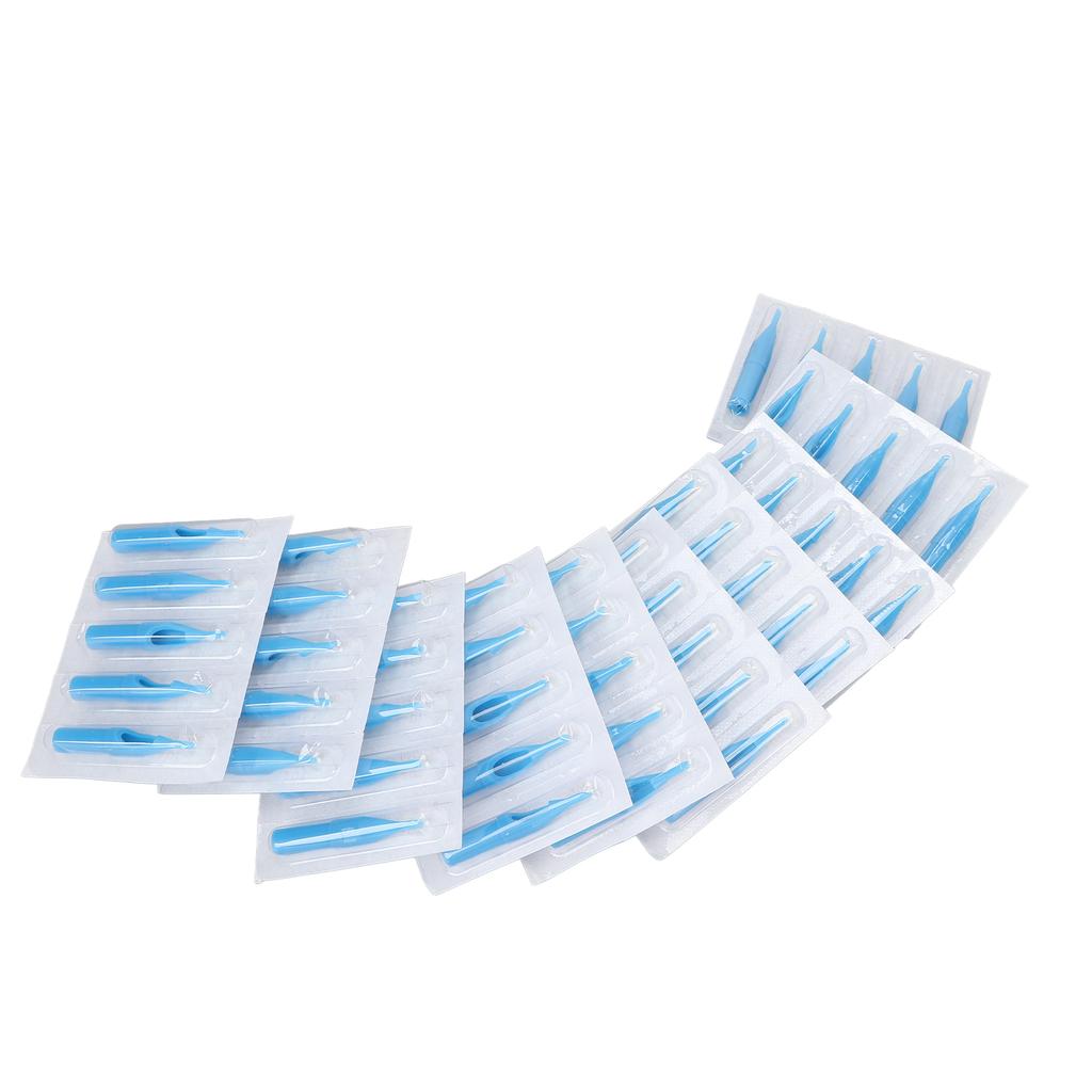 50pcs Tattoo Needle Tips Set Independent Packaging Disposable Tattoo Needle Tip Kit for Tattoo