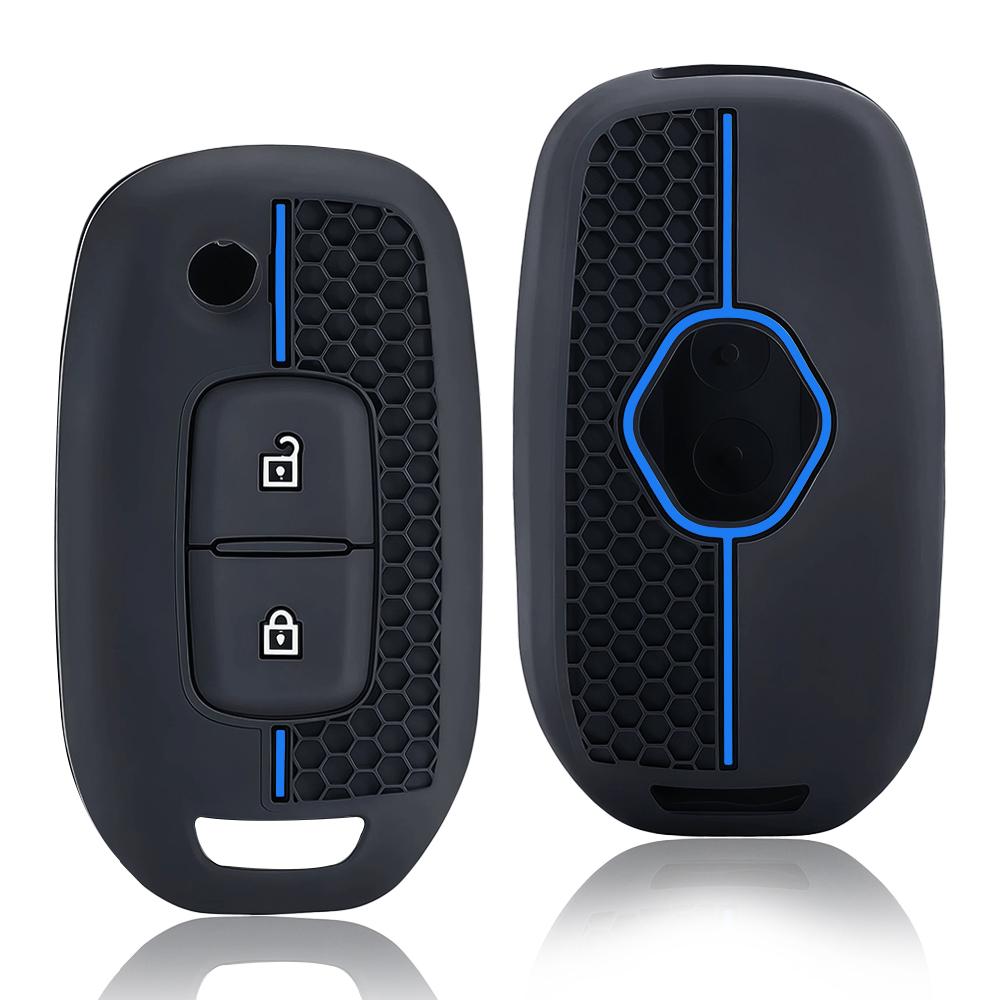 silicone Shell For Renault Kadjar Captur Megane Sandero Stepway Logan Clio 5 2026 Arkana 2020 2026 Kwid 2026 Car Key Case Cover