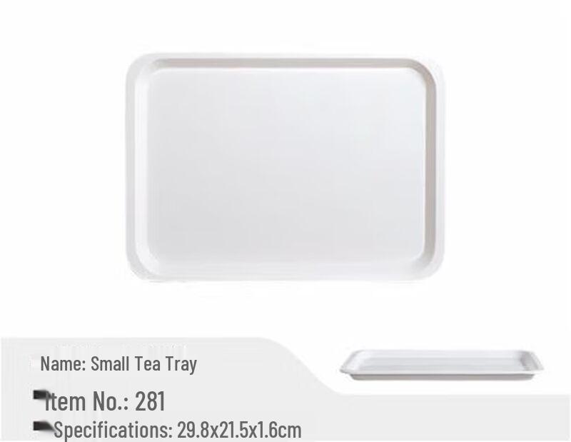 Servírovací tác Wuhe z melaminu potravinářské kvality