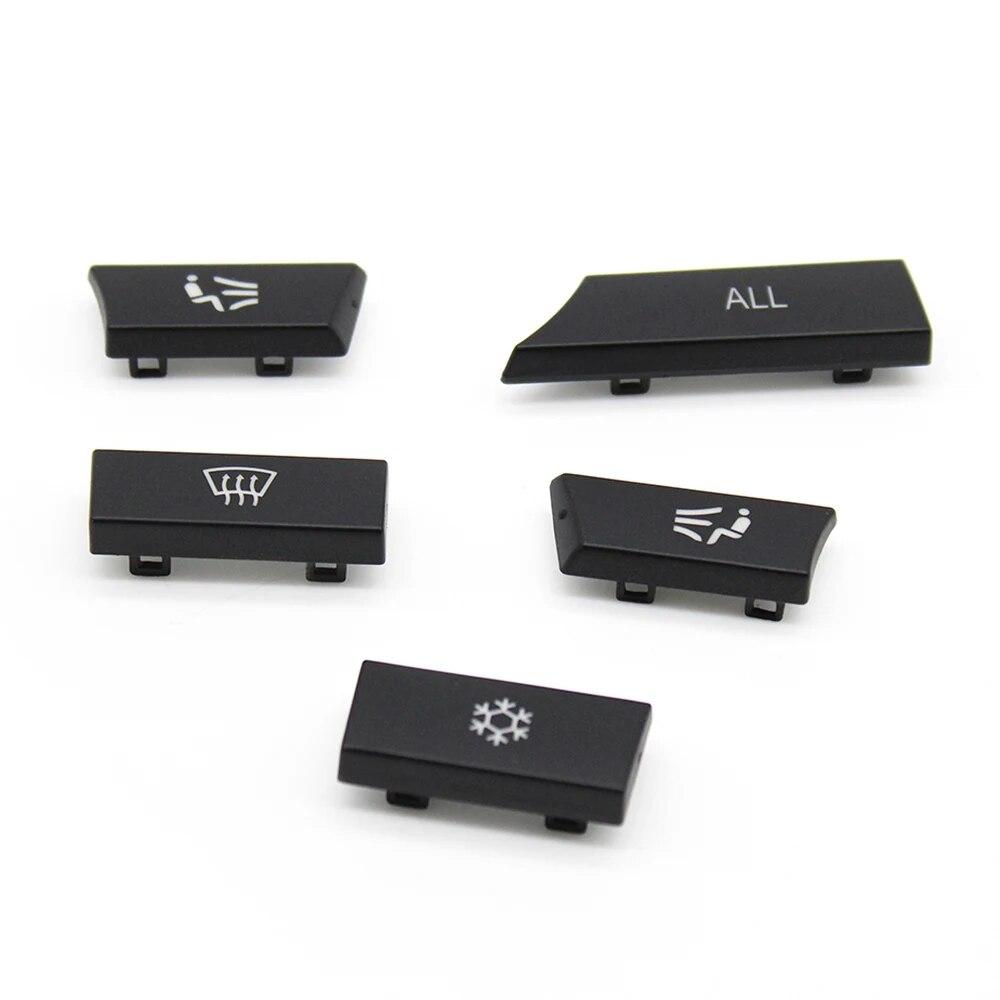 11/12/14pcs Dashboard Air Conditioner AC Button Heater Switch Cover For BMW 5 6 7 Series X5 X6 F10 F18 F06 F12 F01 F02 F15 F16