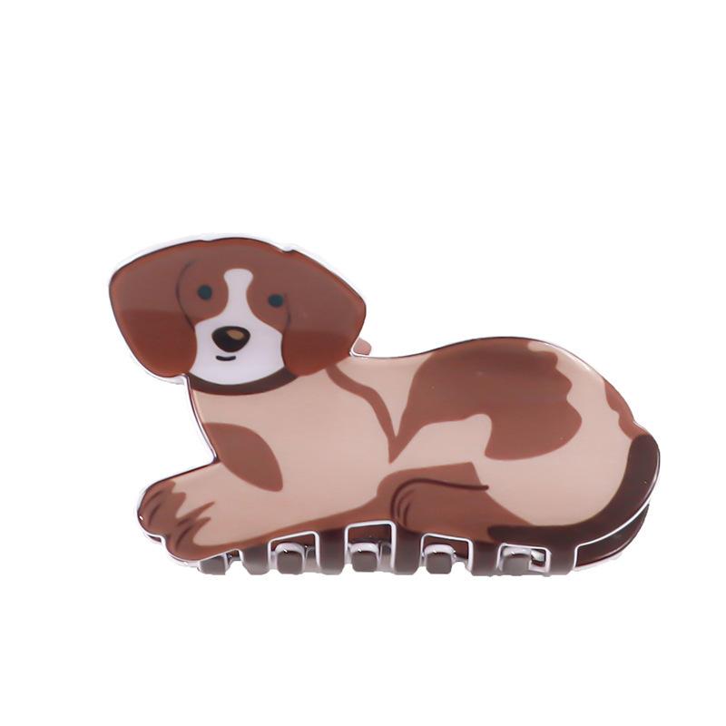 1pc New cute animal series acrylic cat cartoon hair clip, back of the head hair clip, hair accessories, and dished hair