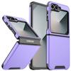 New Shockproof Hybrid Dual Layer Case for Samsung Z Flip 6 Slide Camera Lens Protetion Cover for Galaxy Z Flip 5 4 5G Case