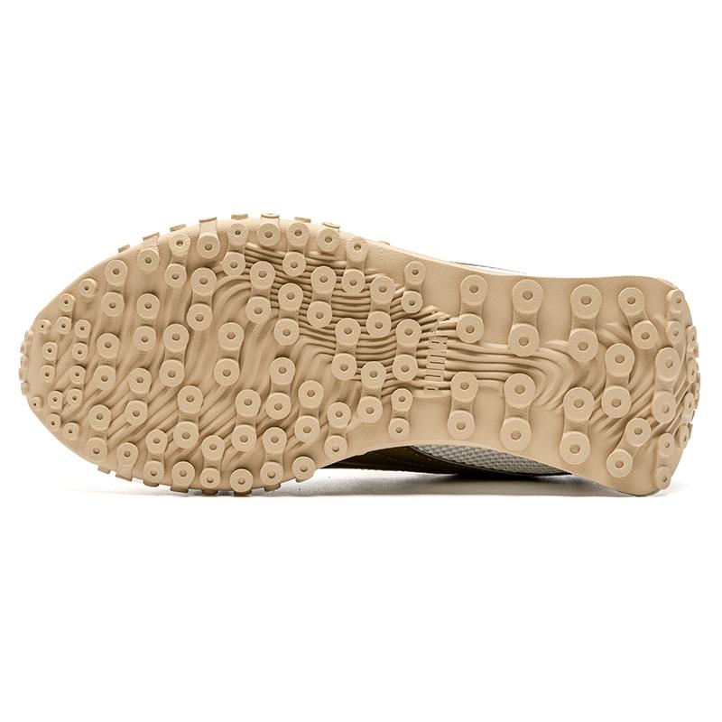 Puma Wild Rider Fabric Synthetic Leather Comfortable Versatile Breathable Lightweight Low-Top Casual Shoes Unisex sneaker Beige Brown 397122-01