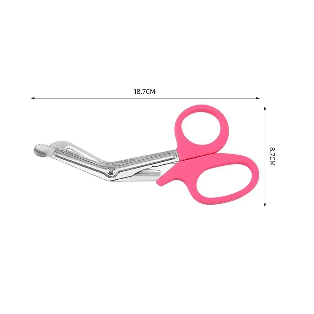 sewing stainless trauma shears 18.5cm bandage scissors nursing scissors