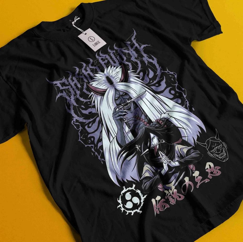Orochimaru TShirt Naruto Tshirt Jiraya Shirt Madara Kakashi Tee Itachi Tsunade S