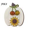 Fall Home Decorations Wooden Harvest Pumpkin Ornaments, Autumn Decorations, Decorative Tabletop Rustic Thanksgiving Decor Centerpiece for Festival