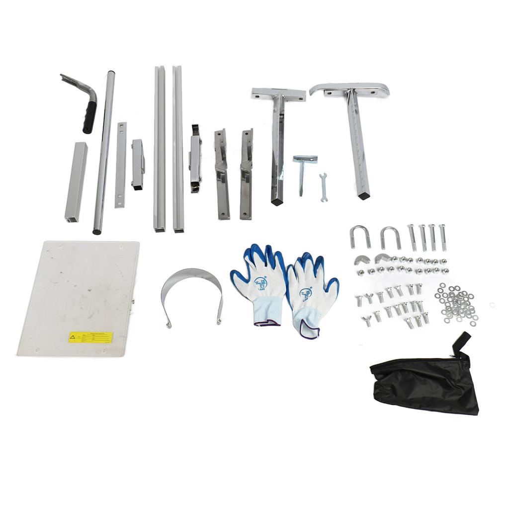 Aluminum Steel Plate Portable Chainsaw Mill Lumber Cutting Tool for 14in-24in Chain Saw