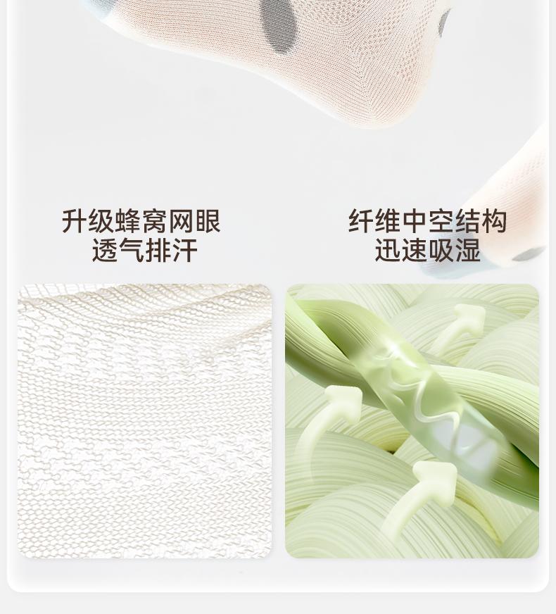 Children's socks for boys and girls summer thin mesh socks for girls spring and summer pure cotton mesh socks for girls baby summer mid size socks