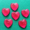 wholesale diy heart-shaped resin rhinestones wedding accessories scrapbook wedding decoration  rhinestone