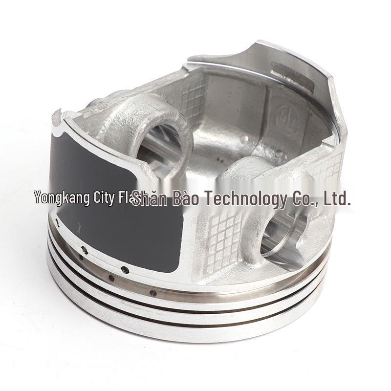 ATV Motorcycle Piston Kit: 65.5MM Piston Sleeve with Rings, CB250CC Air-Cooled.