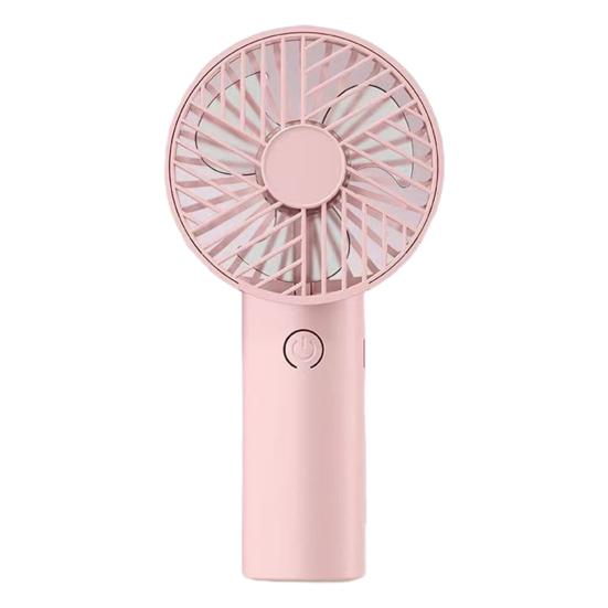 Mini Handheld Fan with Phone Holder 3 Speed USB Rechargeable Summer Cooling Fan