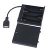 4 X AA USB Battery Box for 5V LED Strip Lights USB Mini Power Supply