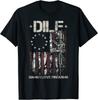 Herren Waffe Amerikanische Flagge DILF - Verdammt Ich Liebe Schusswaffen Unisex T-Shirt Unisex T-Shirt