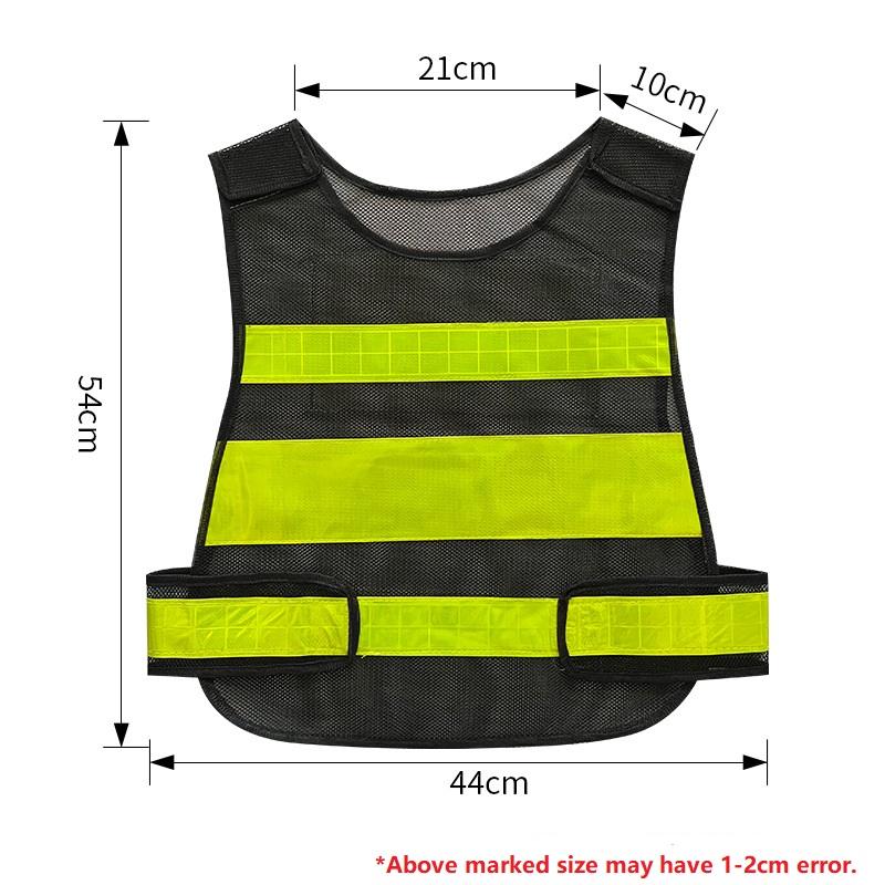 High Visibility Car Reflective Clothing Day Night Motorcycle Bicycle Outdoor Safety Protective Vests For Running Cycling Traffic
