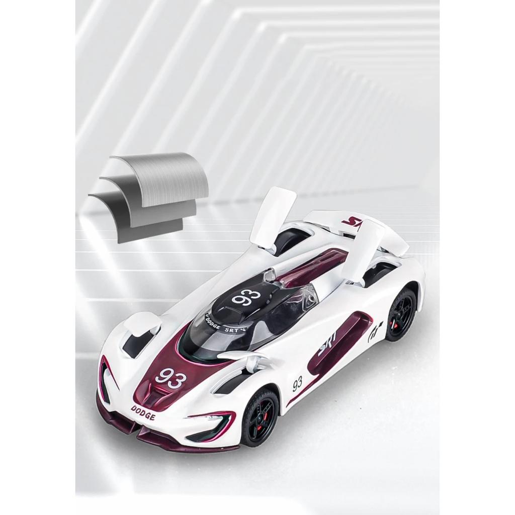 1/32 Dodge Tomahawk SRT V10 Concept Sports Car Alloy Metal Diecast Model Car Car Central Control Ornament Decoration Gift Friend