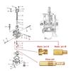 CVK Motorcycles Carburetor Main Jets Injector Nozzle Pilot Idle Jets