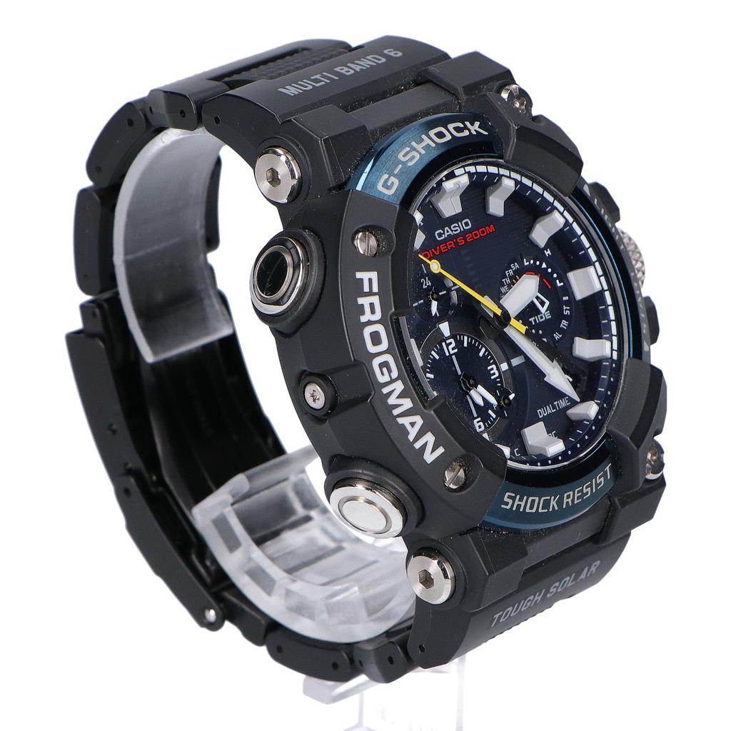 G-SHOCK GWF-A1000C-1AJF MASTER OF G Frogman Watches Black X blueUsed