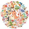 35pcs-70pcs Whimsical Fantasy World Stickers Playful Cute Dragons Stickers Stationery Stickers For Guitar DIY Bicycle