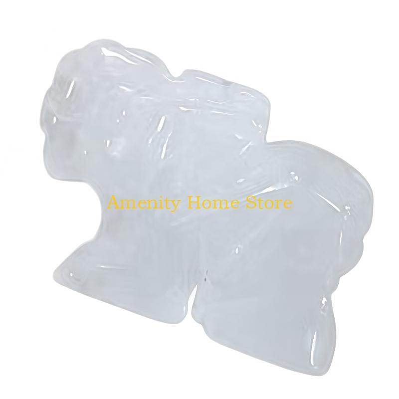 F26C Healings Crystal Elephant Decors Natural Stone Hand Carved Elephant Sculpture Statue Figurines Gemstones Ornament Gift