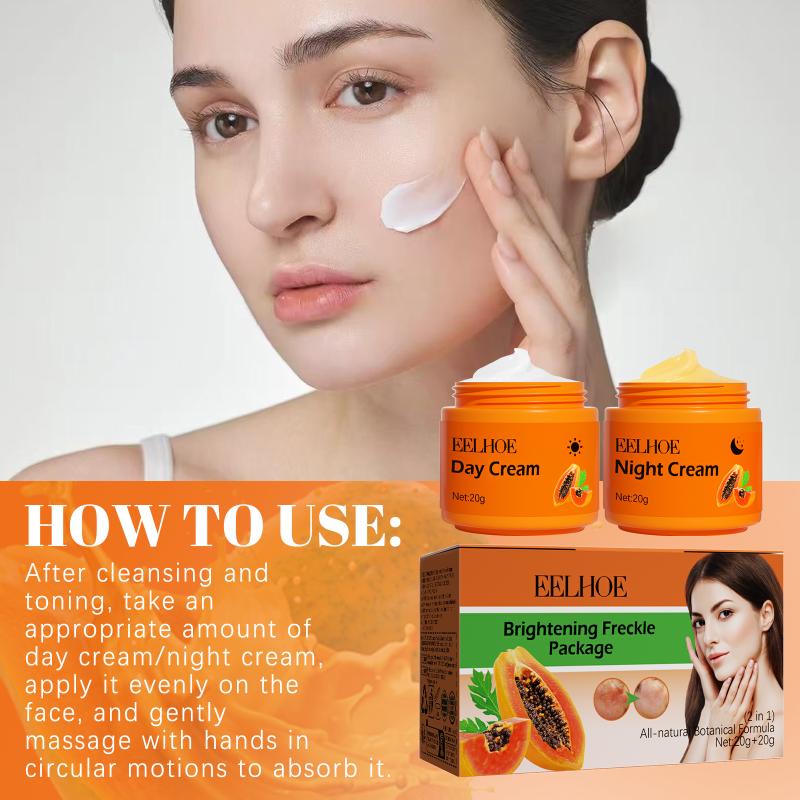 Papaya Freckle Cream Pigmentation Control for Face Moisturizing Brightening Day Cream for Dark Age Spots