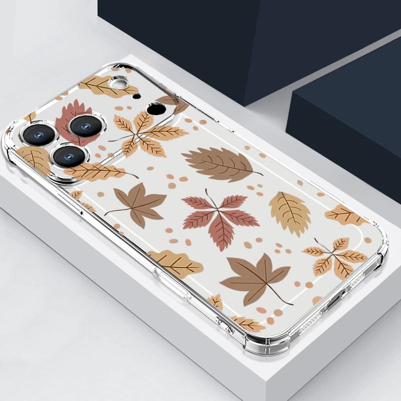 

Flowers Floral Pattern Phone Case For iPhone 17e 17 16 15 14 Pro Max 14 13 Pro 16 Clear Shockproof Soft Card Slot Pocket Cover iPhone 13 Pro Max