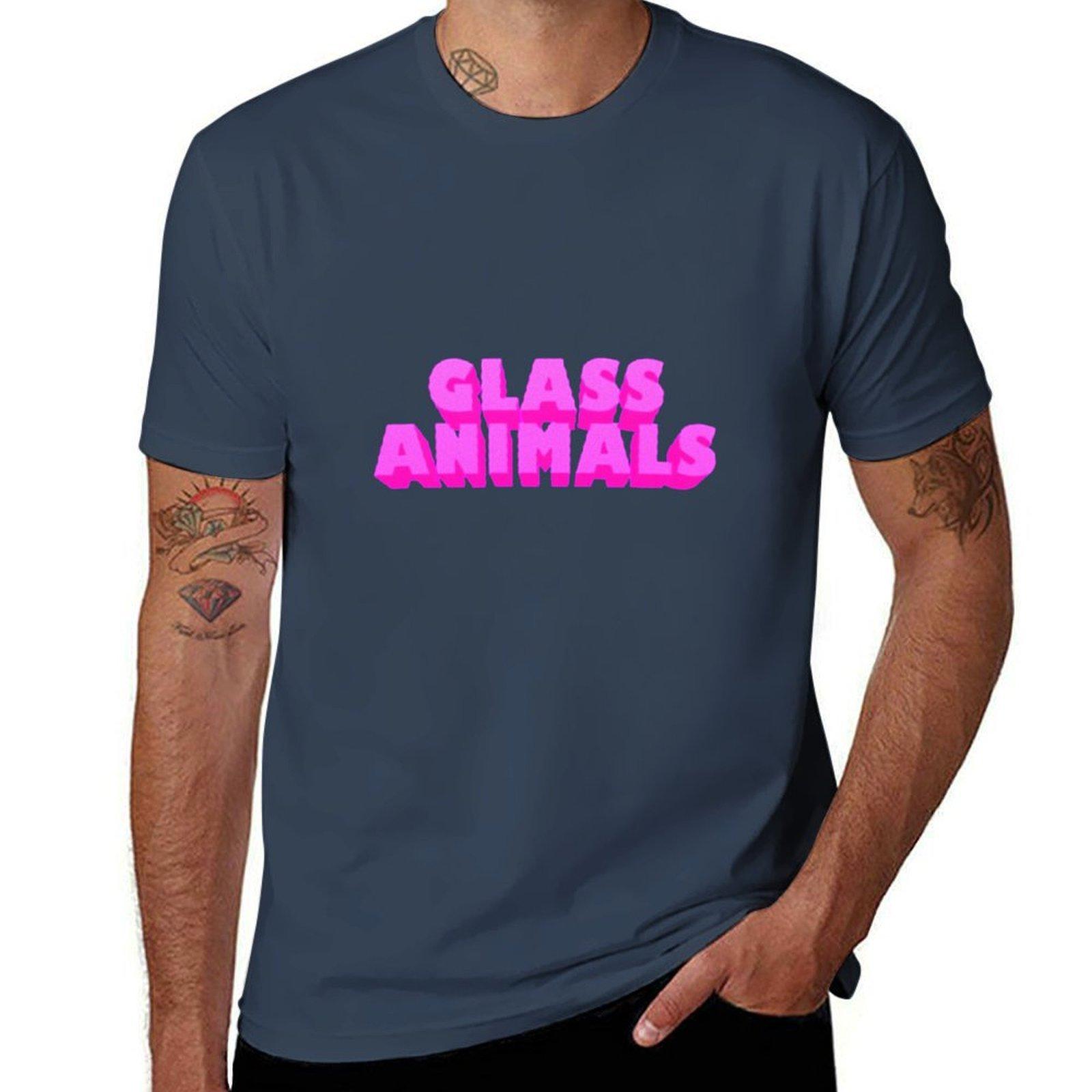 GLASS ANIMALS TShirt Running Gym Short Sleeve Sports Tee S