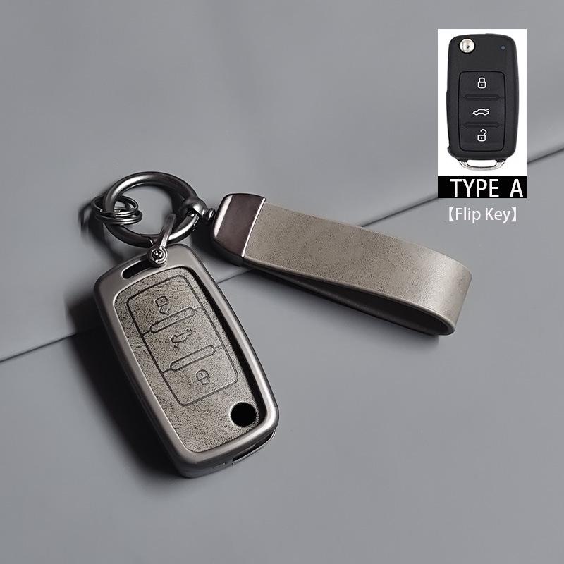 Funda para Llave de Volkswagen Magotan: Funda Protectora para Interiores de Coche Sagitar, Lavida, Bora y Passat