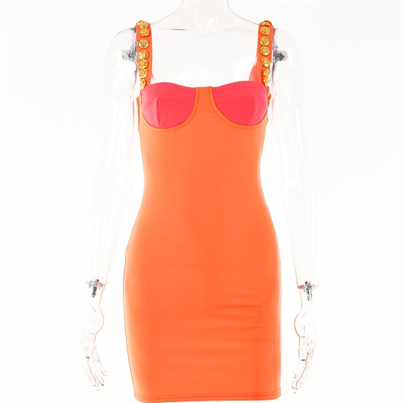 Elegant Bodycon Sexy Women's Dress for Women 2022 Summer Skinny Mini Corset Dresses Woman Robe Femme Ladies Vestidos Mujer