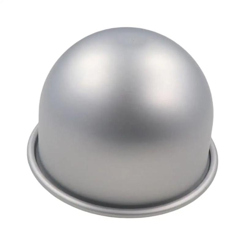 Deep Half Sphere Cake Baking Mould Efficient Nonstick Aluminum Cupcake Maker For Oven And Kitchen Use