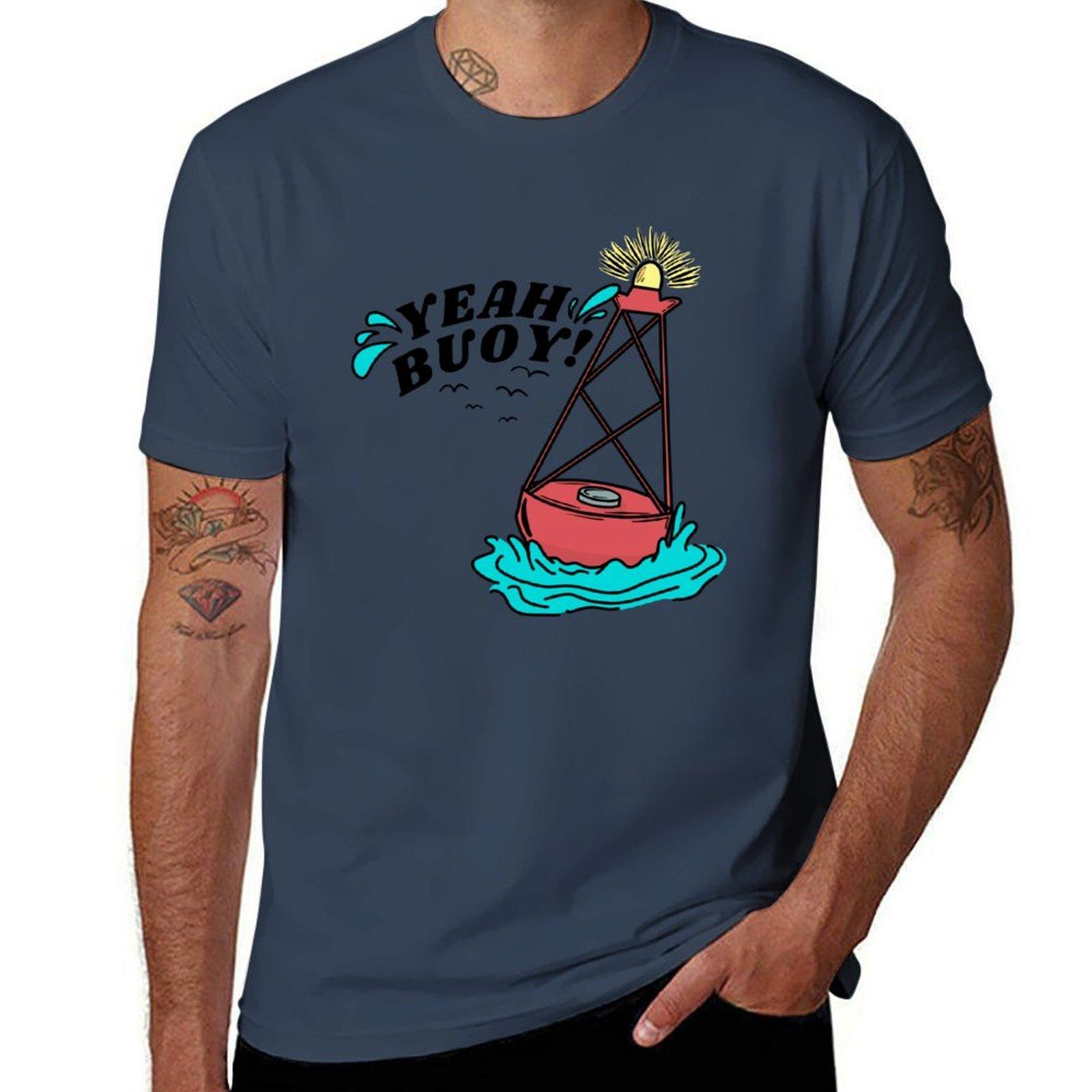 Yeah Buoy TShirt mens graphic t shirts t shirts cotton 100 TShirt S
