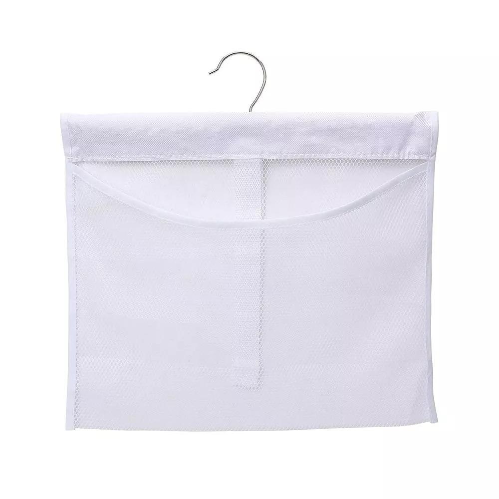 

Многоцелевой настенный сетчатый карман, портативная сетчатая подвесная сумка, новые органайзеры для хранения в ванной белый