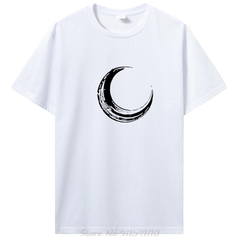 Moon Printed Tshirt Casual Cotton Tops Tees Fashion Fitness T Shirt Oversized Unisex Streetwear Tshirt Unisex s Clothing